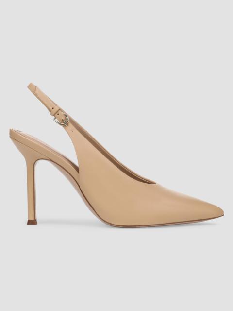 Favorite Daughter Women's Remy 95MM Leather Slingback Pumps - Warm Sand