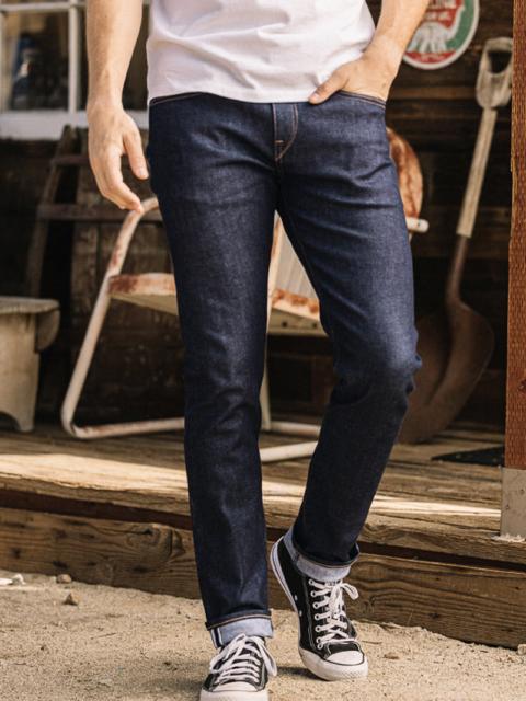 HIROSHI KATO The Scissors Slim tapered- Indigo Raw 10.5oz Selvedge