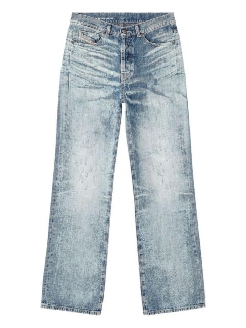 Diesel 1971 D-Sent acid-wash distressed jeans