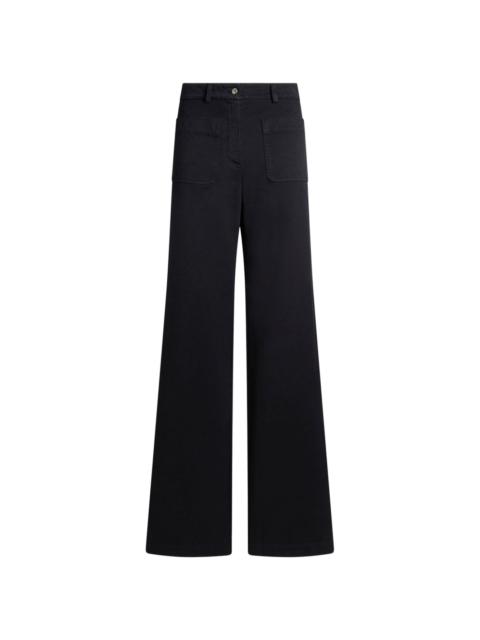 wide-leg trousers