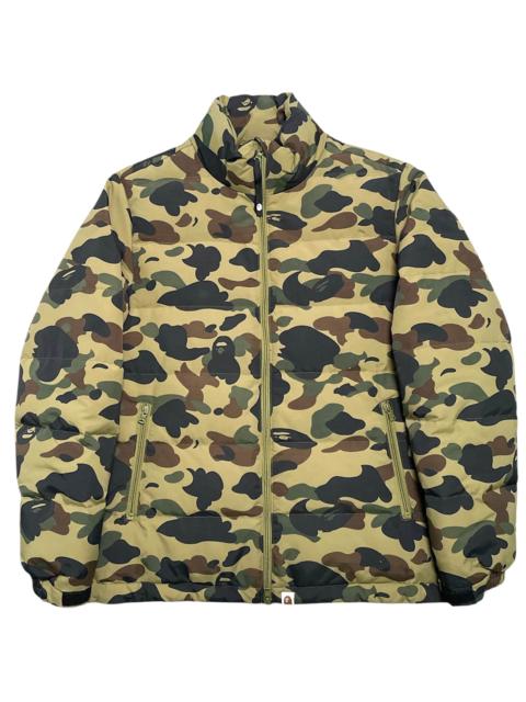 A BATHING APE® 1st Camo Down Jacket "Camo Green" B1CDJG