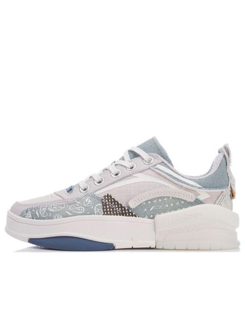 (WMNS) Li-Ning Weiwu Skate 'White Blue' AGCR214-2