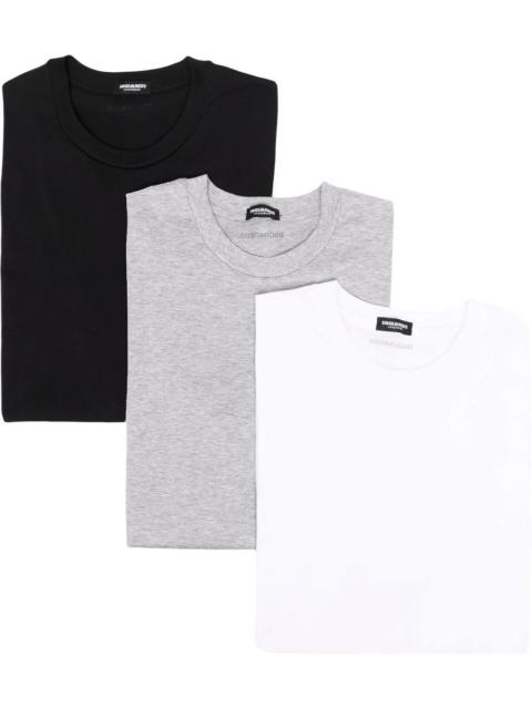DSQUARED2 short-sleeve cotton T-shirt (set of three)