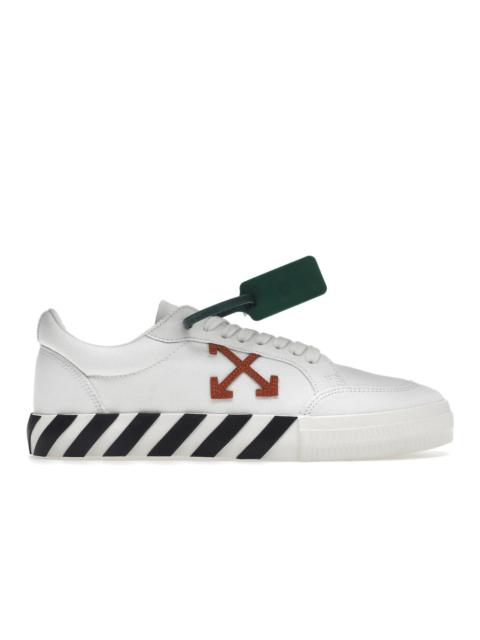 OFF-WHITE Vulc Low Canvas White Red Arrow Black