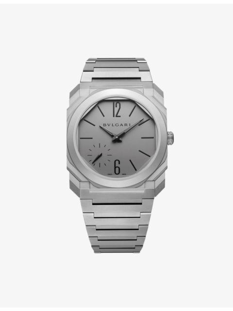 BVLGARI Octo Finissimo Titanium Automatic Watch