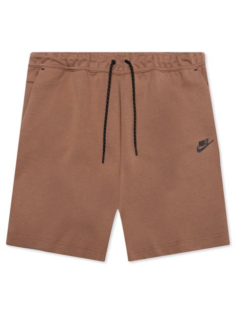Nike NIKE SPORTSWEAR TECH FLEECE SHORTS - ARCHEO BROWN/BLACK