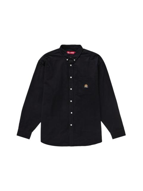 Supreme Supreme Loose Fit Flannel Oxford Shirt Black