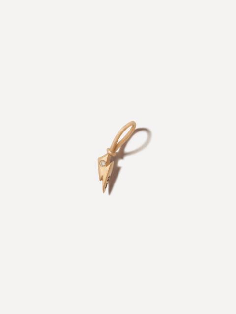 MARLA AARON 14ct Rose Gold Itty Bitty Bolt Charm