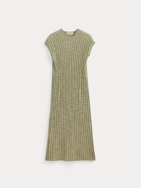 EVERLANE THE COLUMN DRESS IN COTTON LINEN