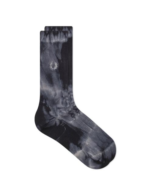 Fred Perry Fred Perry Tie Dye Graphic Sock