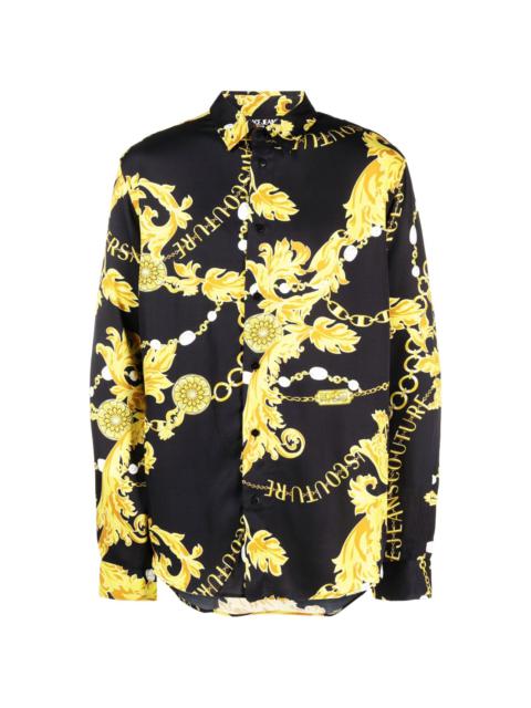 VERSACE JEANS COUTURE Chain Couture long-sleeve shirt