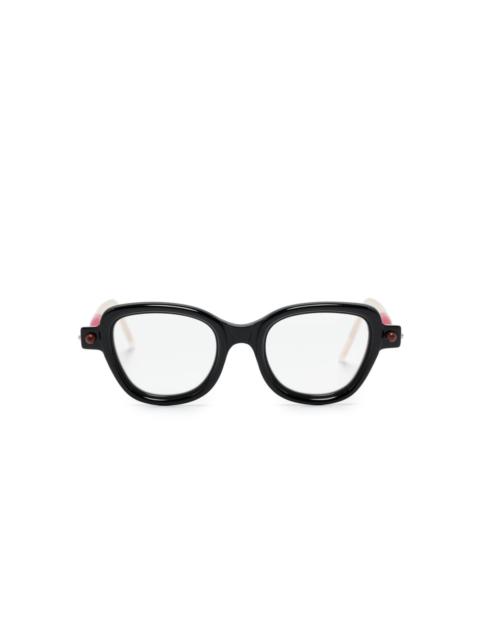 Kuboraum P5 cat-eye frame glasses