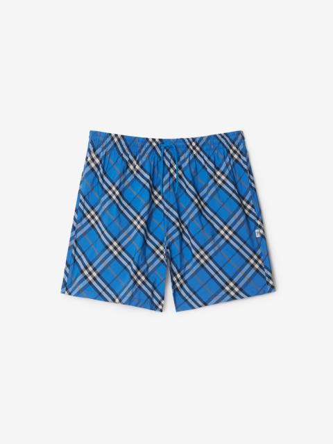 Burberry Check Swim Shorts