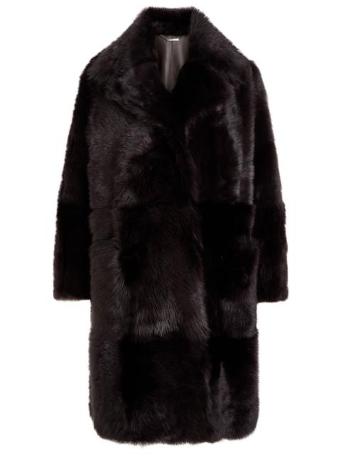 NOUR HAMMOUR Nour Hammour Evita Shearling Coat