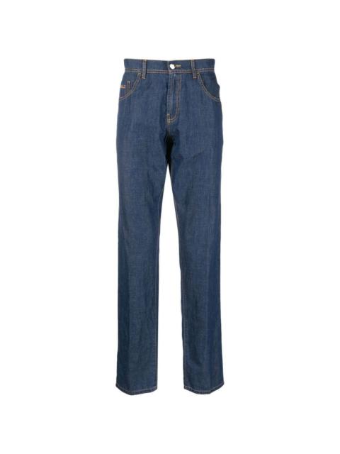 Canali loose-fit jeans