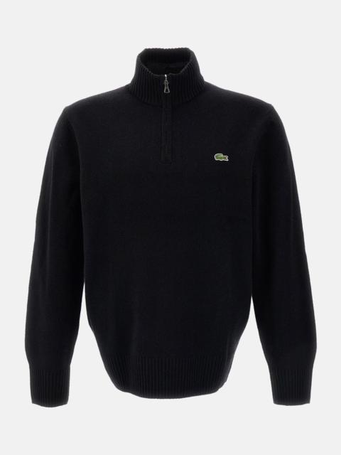LACOSTE HIGH NECK ZIP SWEATER