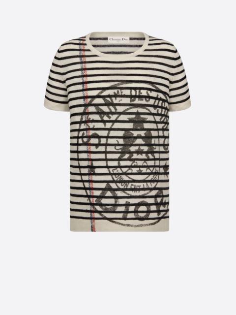 Dior Dior Marinière Short-Sleeved Sweater