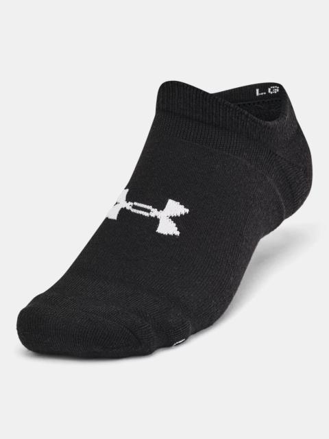Under Armour Unisex UA Essential Cushion 6-Pack No Show Socks