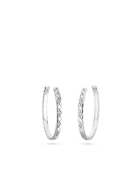 CHANEL Coco Crush hoop earrings