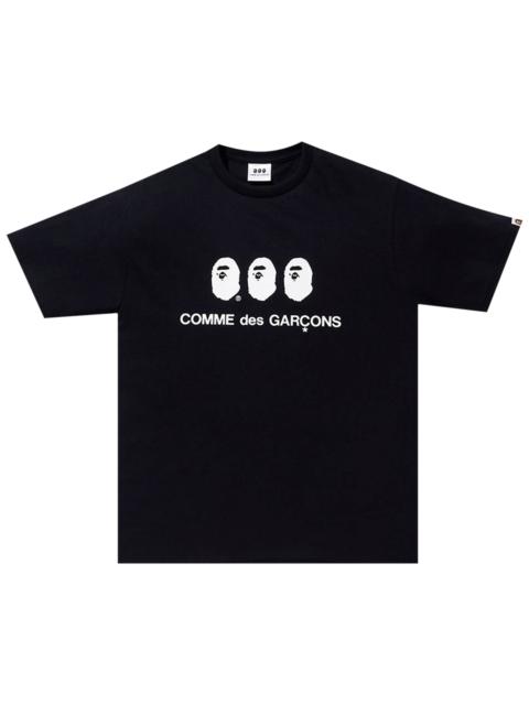 BAPE x Comme des Garçons Tee #1 'Black'