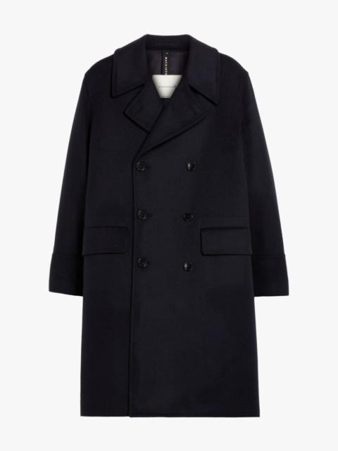 REDFORD NAVY WOOL & CASHMERE DOUBLE BREASTED COAT | GM-1101