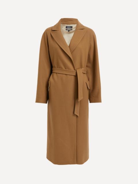 A.P.C. Florence Wool and Cashmere-Blend Coat