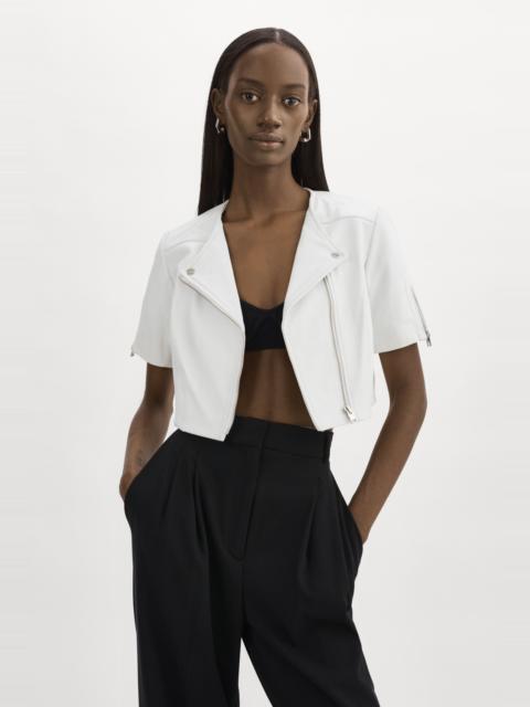 LAMARQUE KIRSI | Cropped Biker Jacket