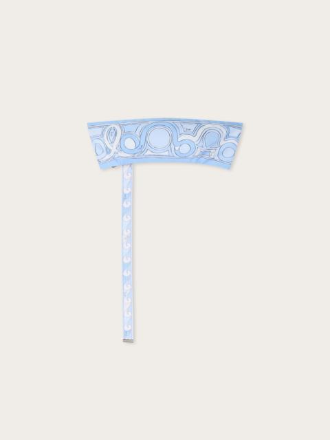 PUCCI PRINTED BANDEAU TOP