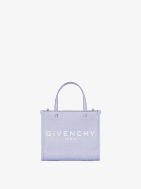 GIVENCHY Vertical G-Tote 4G Coated Canvas Mini