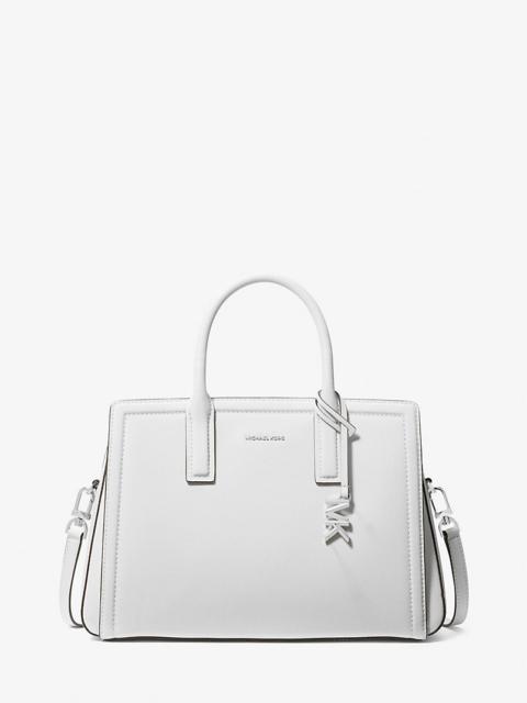 MICHAEL KORS Laila Medium Leather Satchel