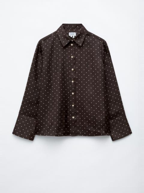 & Other Stories Relaxed Silk Shirt