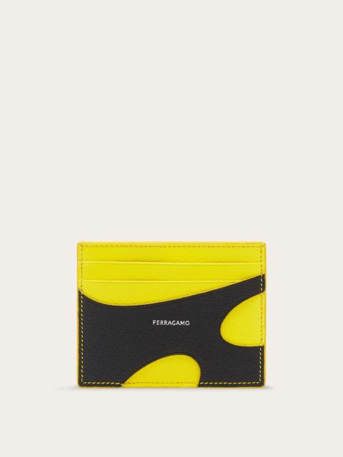 Cut out credit card holder