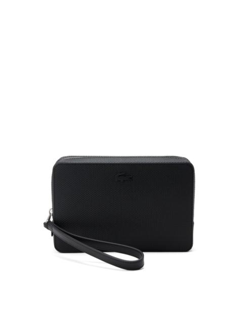 LACOSTE Chantaco leather clutch bag