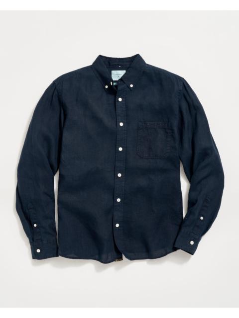 Billy Reid Tuscumbia Linen Shirt Button Down