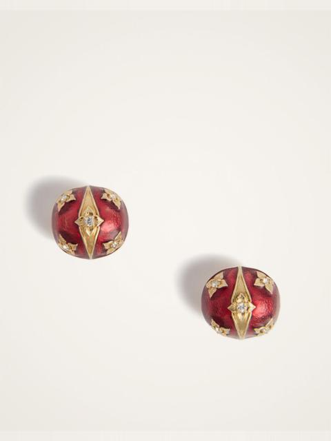 La DoubleJ Lady Scarab Earrings