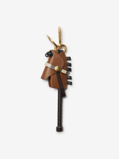 Burberry Leather Hobby Horse Charm