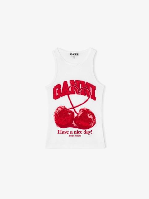 TANK TOP WITH CHERRY