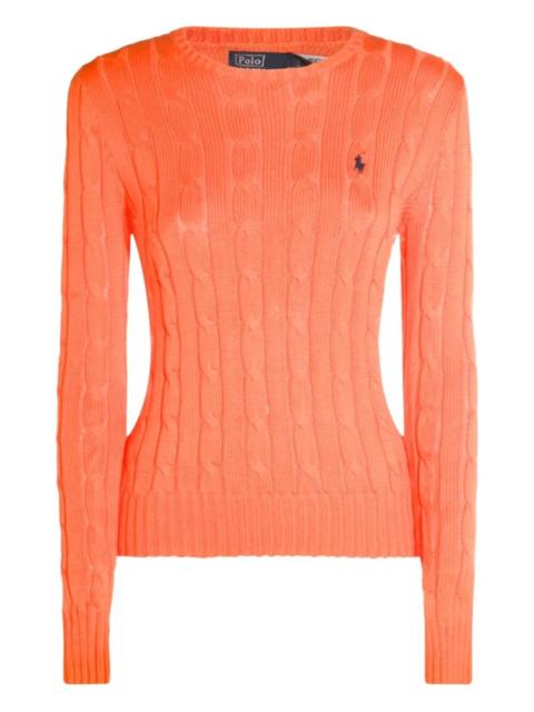 Polo Ralph Lauren SLIM FIT CABLE KNIT COTTON PULLOVER