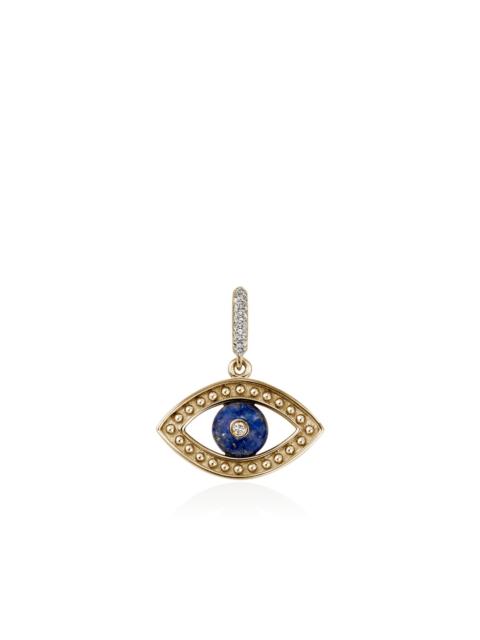 JOHN HARDY Evil Eye Pendant, Gold, Lapis Lazuli, Diamonds