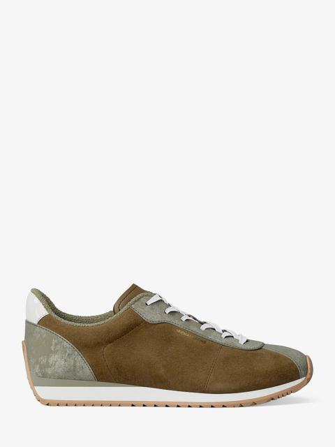 MICHAEL KORS Rhodes Color-Block Suede Trainer