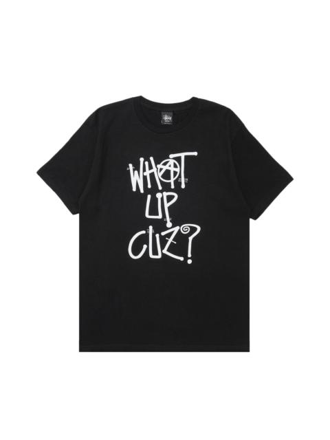 Stüssy Stussy What Up Cuz? Tee 'Black'