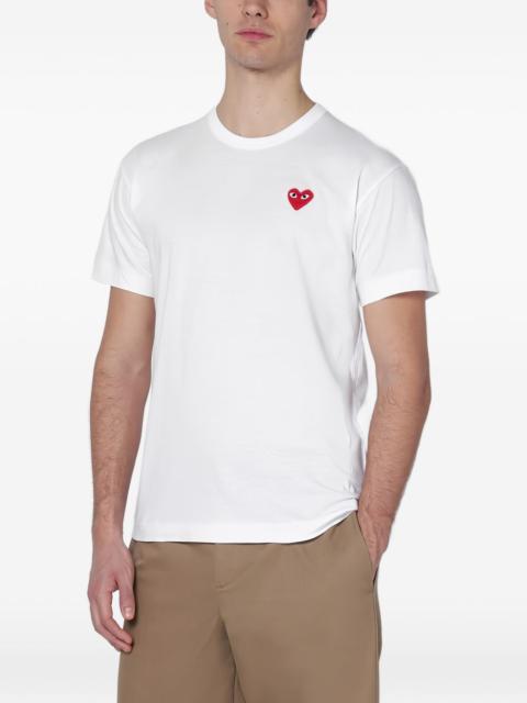 Comme Des Garçons heart-motif T-shirt