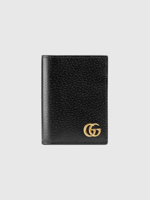 GUCCI GG Marmont leather card case