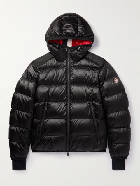 Moncler Grenoble Hintertux Quilted Shell Down Hooded Ski Jacket