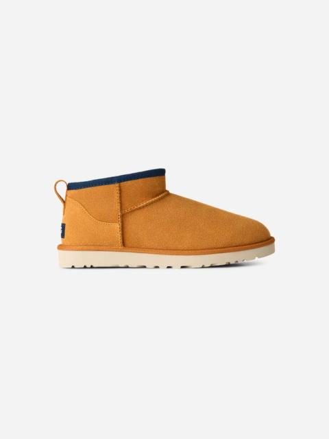 UGG ® Men's Classic Ultra Mini Sheepskin Classic Boots in Autumn Sepia/Dark Indigo