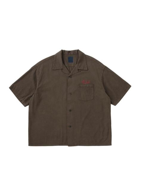 visvim CROSBY SHIRT S/S (N.D.) DK.MUD