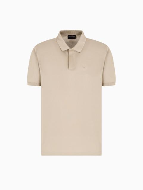 EMPORIO ARMANI JERSEY POLO SHIRT