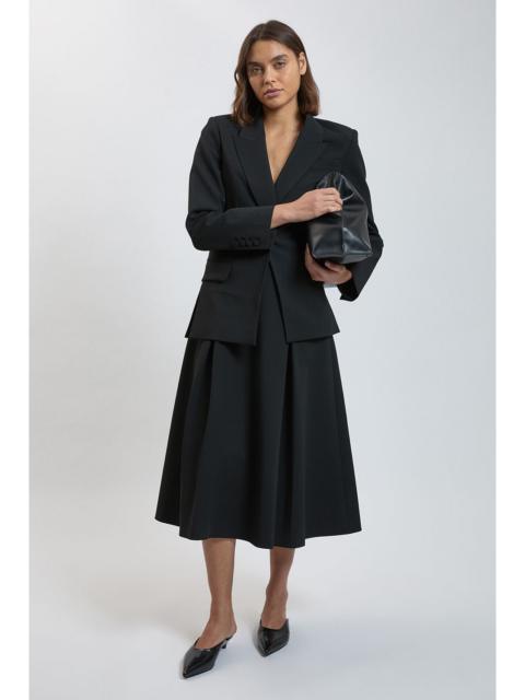 KAREN MILLEN Compact Stretch Full Midi Skirt