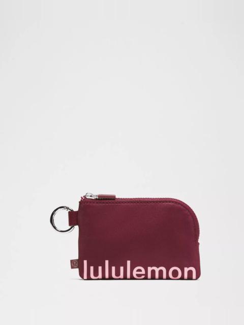 lululemon Clippable Card Pouch
