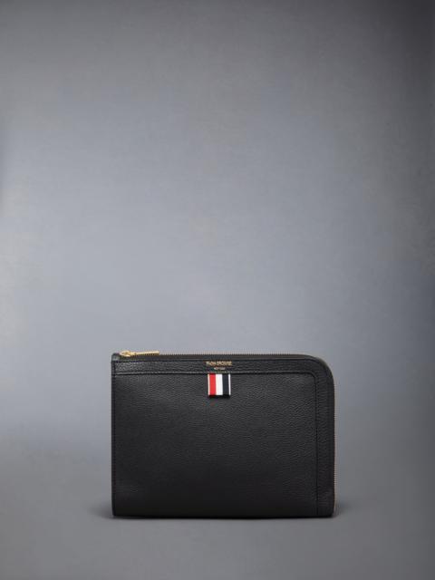 Thom Browne mini pebbled leather Gusset Folio